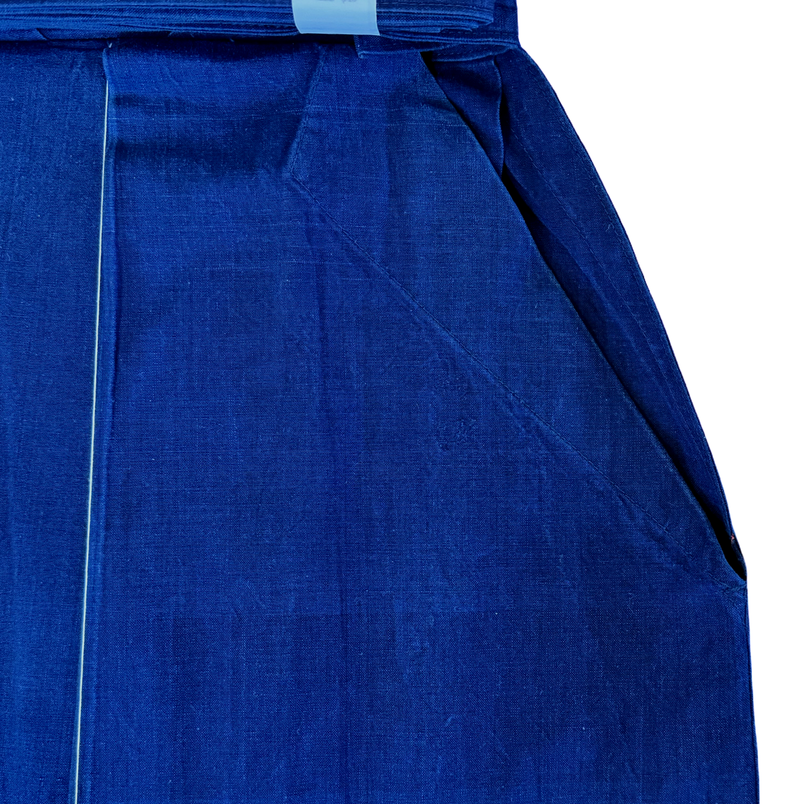 【BUSHU-ICHI】Green Label Indigo Cotton Hakama, Size 25