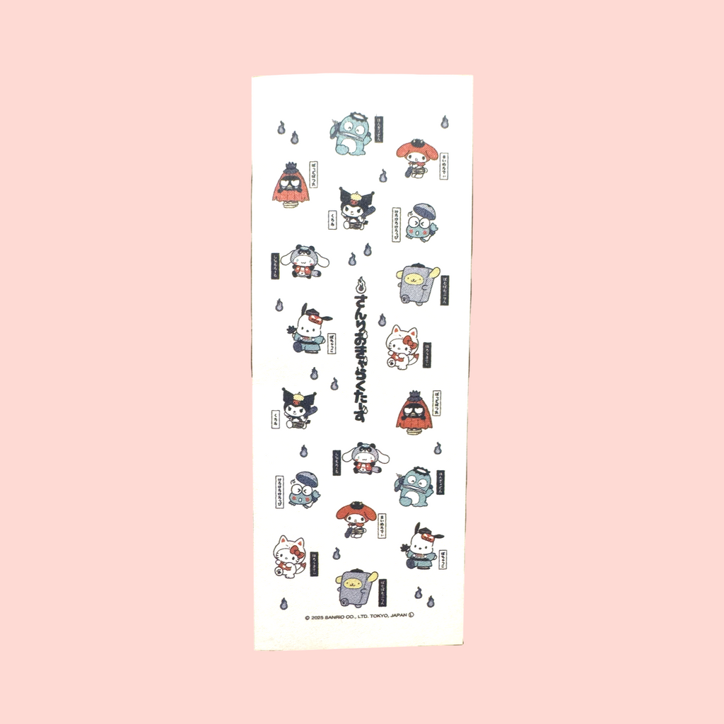 Sanrio Characters Tenugui