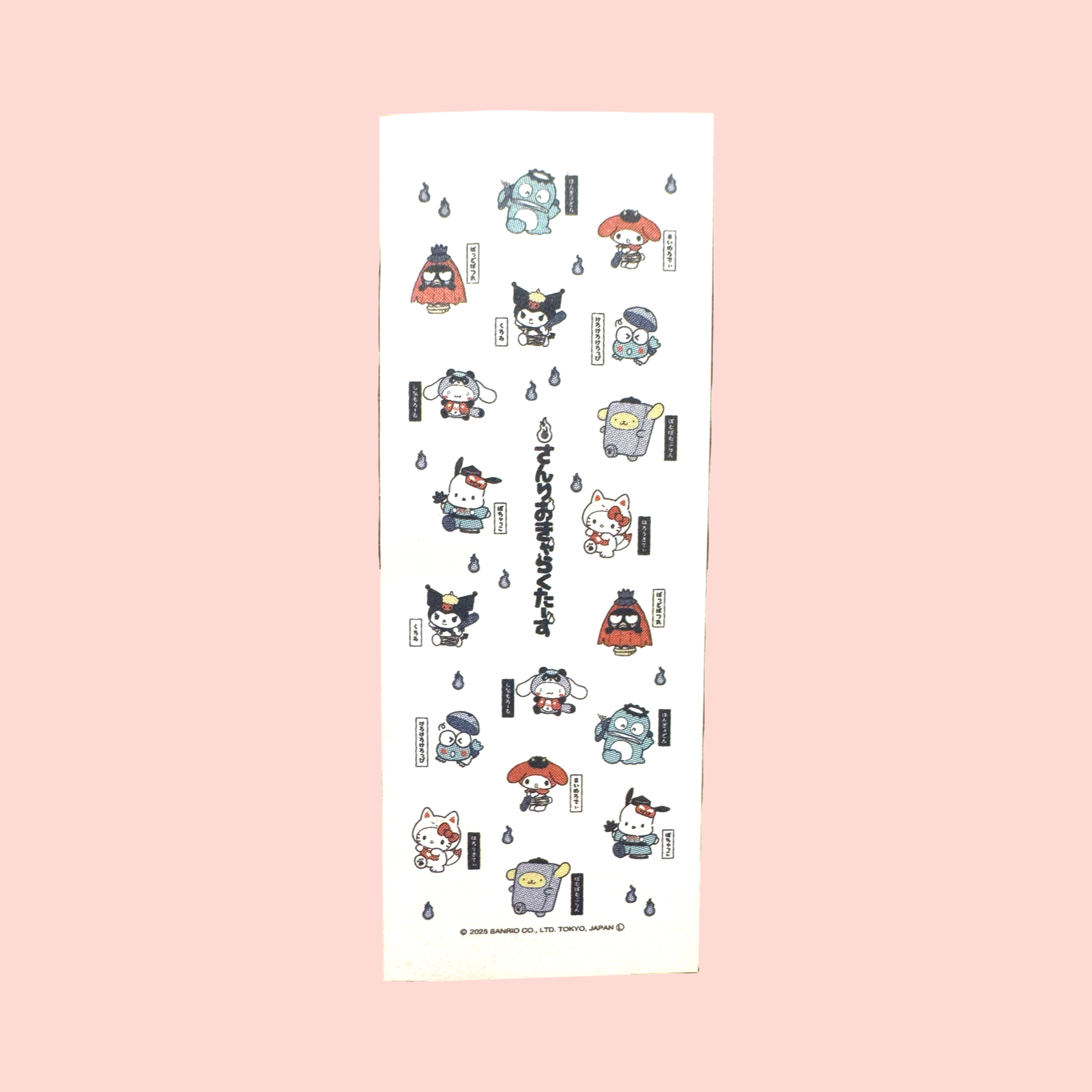 Sanrio Characters Tenugui