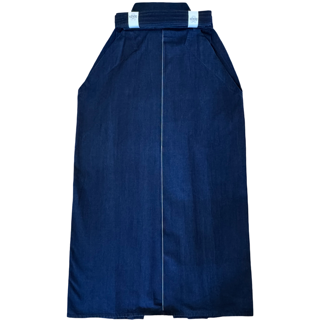 【BUSHU-ICHI】Green Label Indigo Cotton Hakama, Size 25