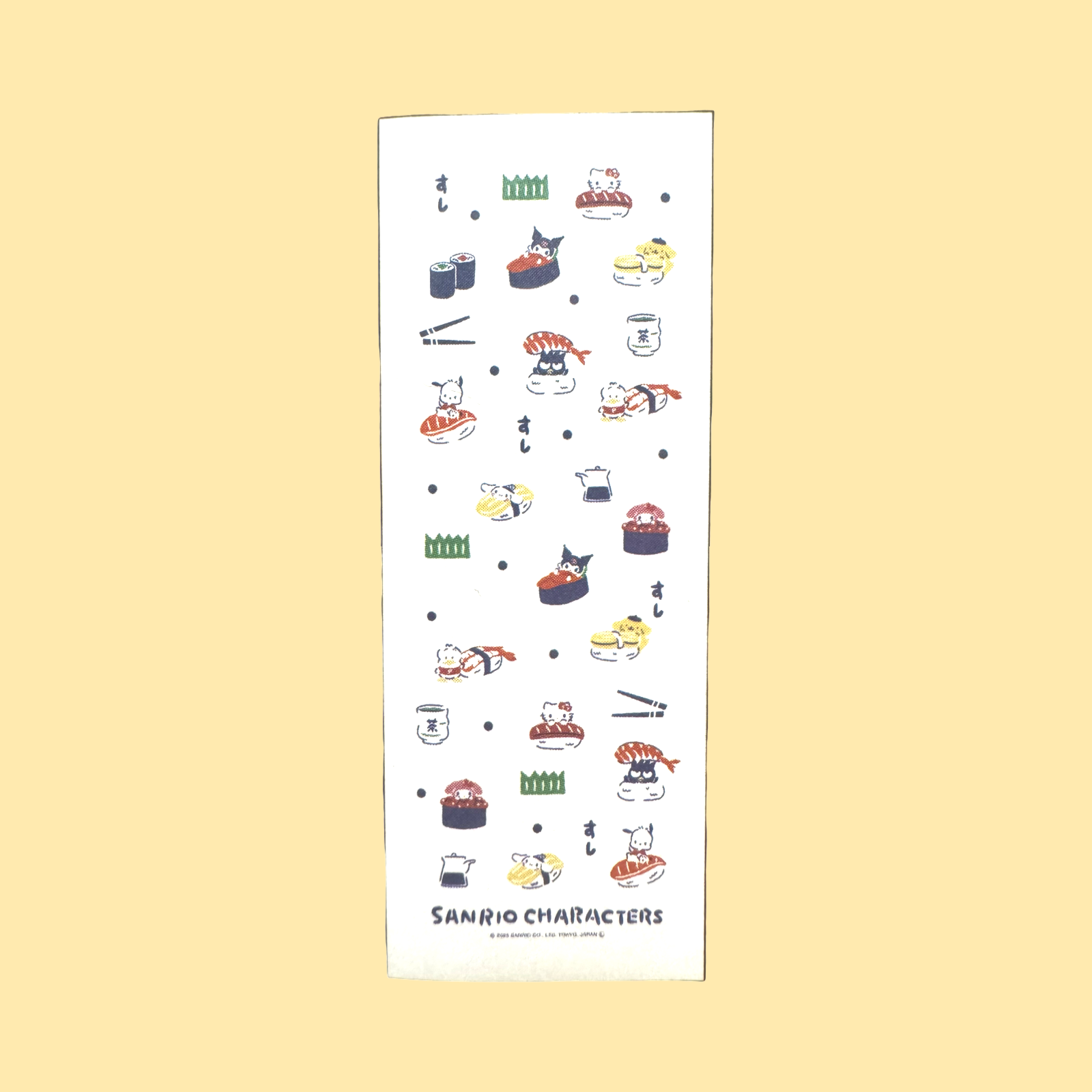 Sanrio Characters Tenugui