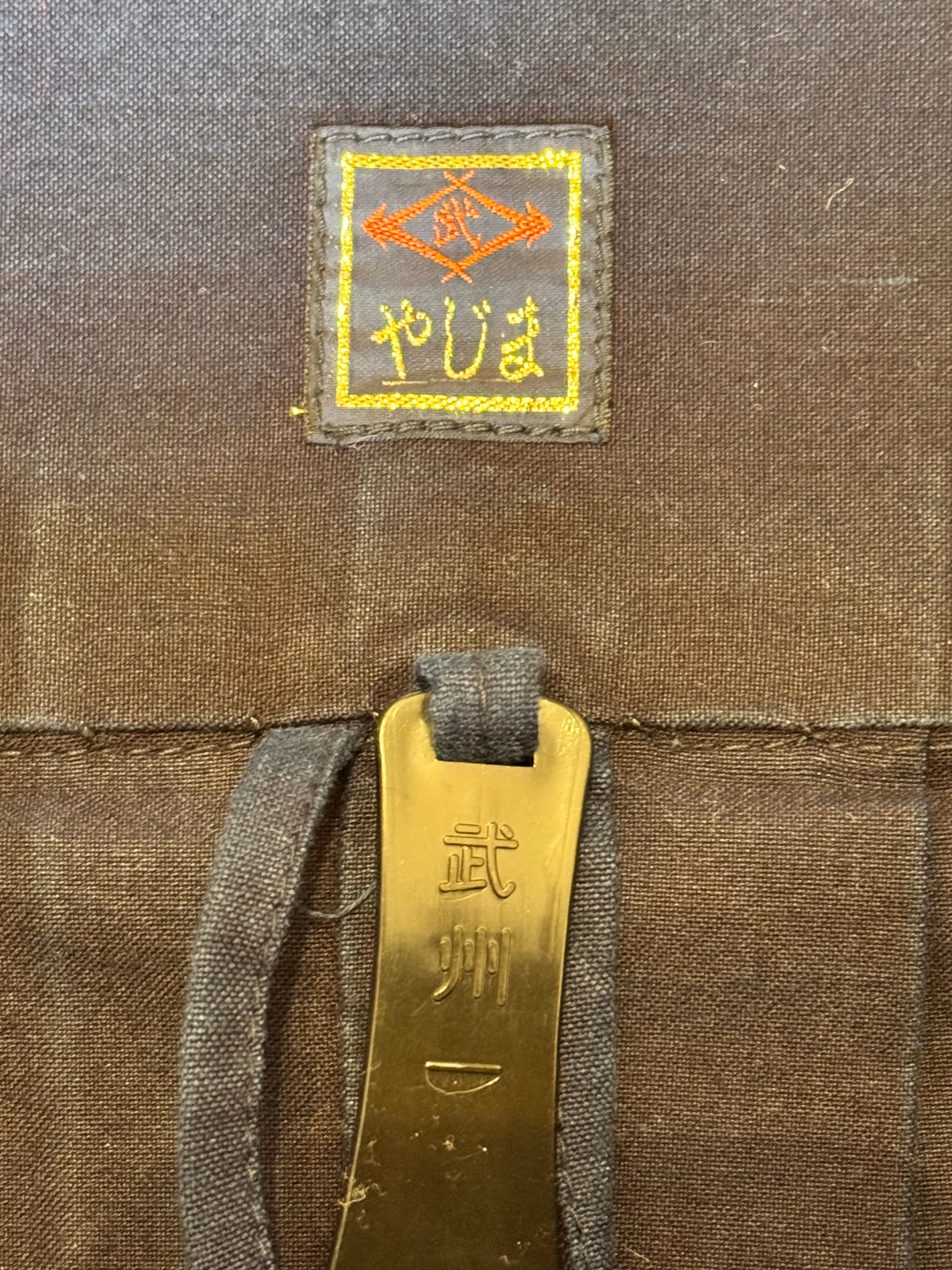 【BUSHU-ICHI】　Black Label, Indigo Cotton Hakama, Size 27.5, Shiai Grade