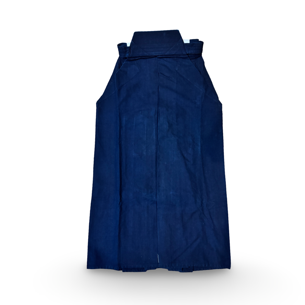 【BUSHU-ICHI】　Black Label, Indigo Cotton Hakama, Size 27.5, Shiai Grade
