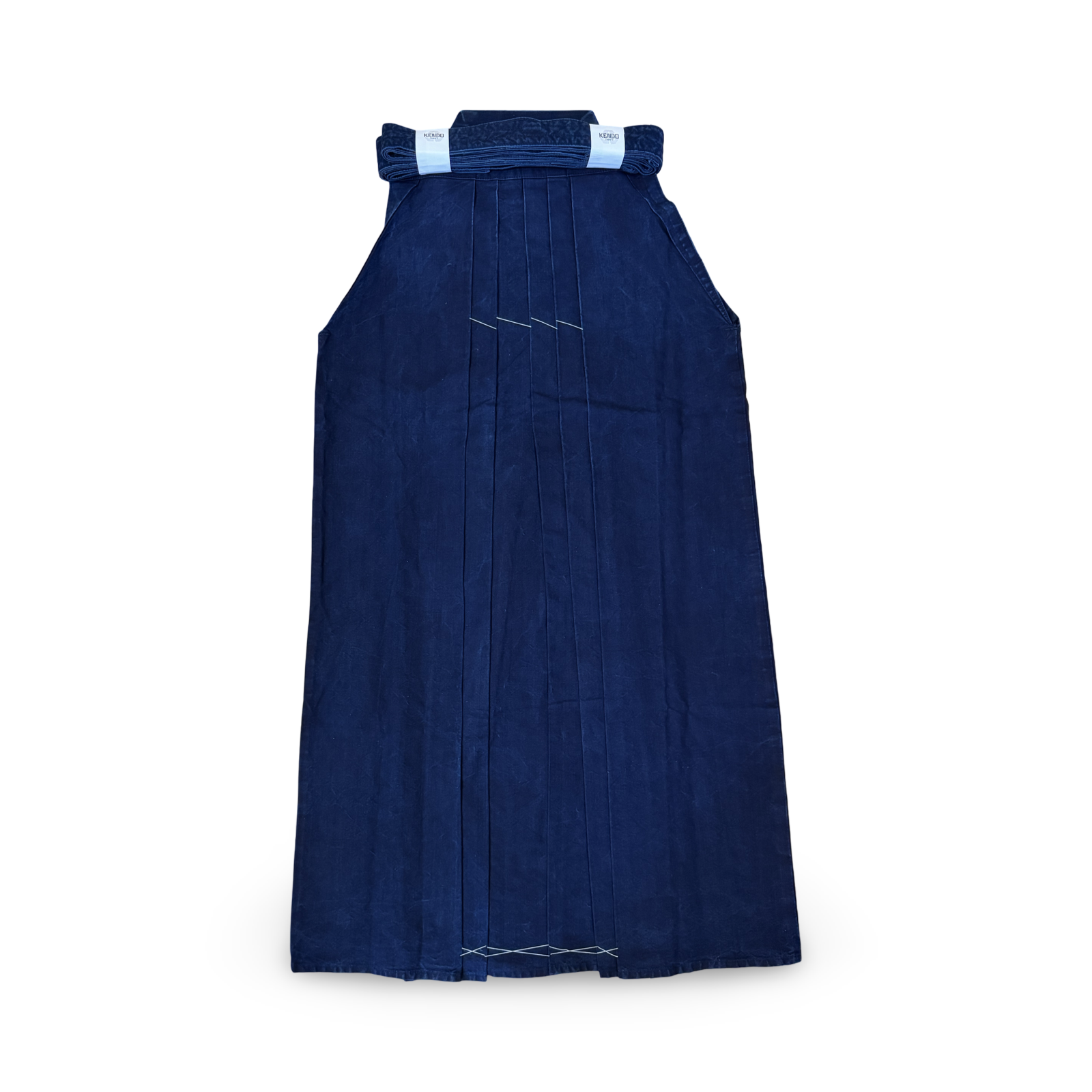 【BUSHU-ICHI】　Purple Label 万里, Indigo Cotton Hakama, Size 27.5, Shiai Grade